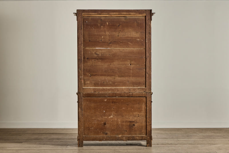 Tall Italian Pine Cabinet