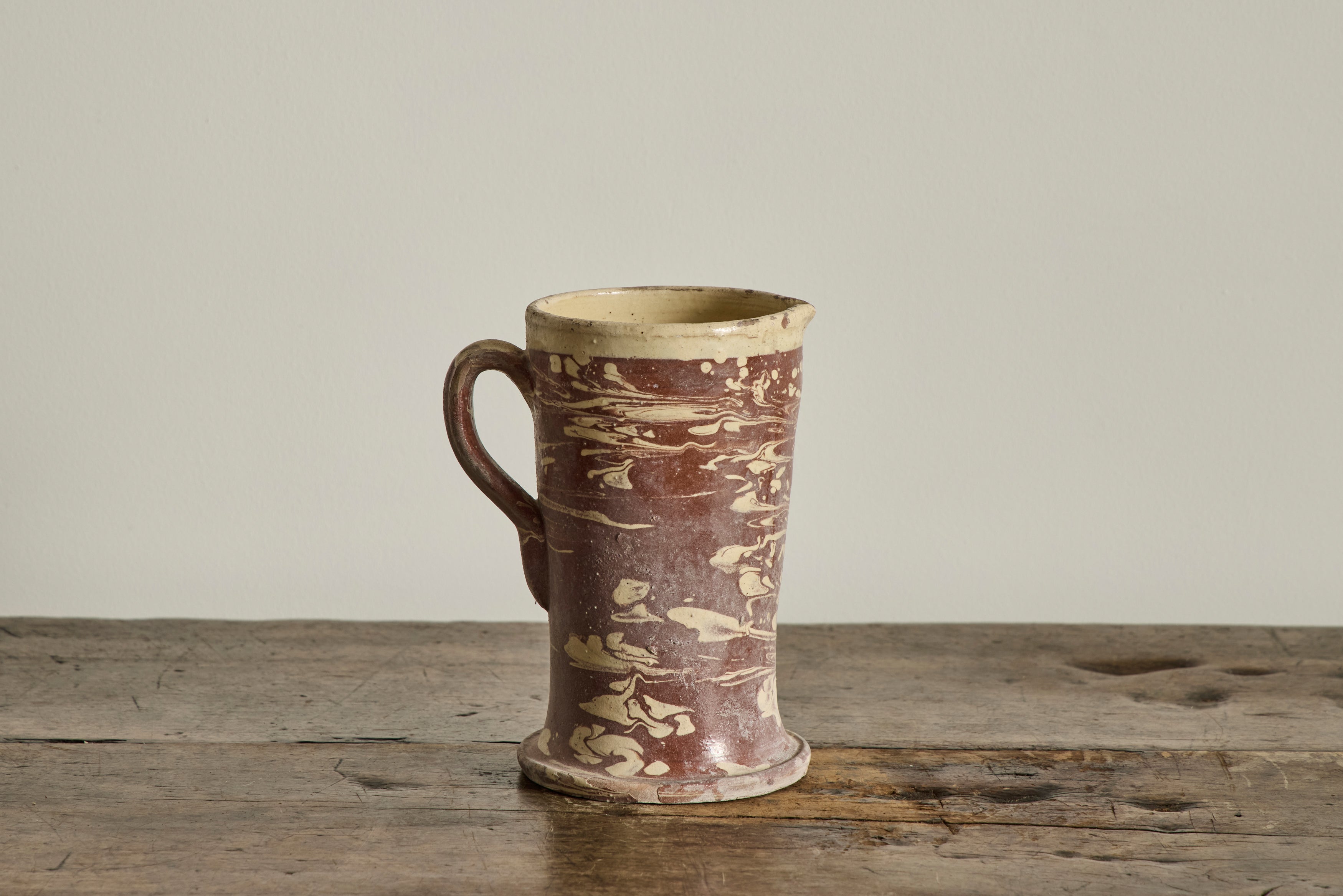 Amber Marbled Pitcher