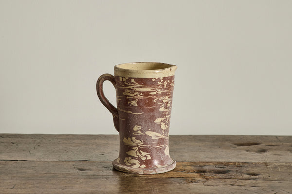Amber Marbled Pitcher