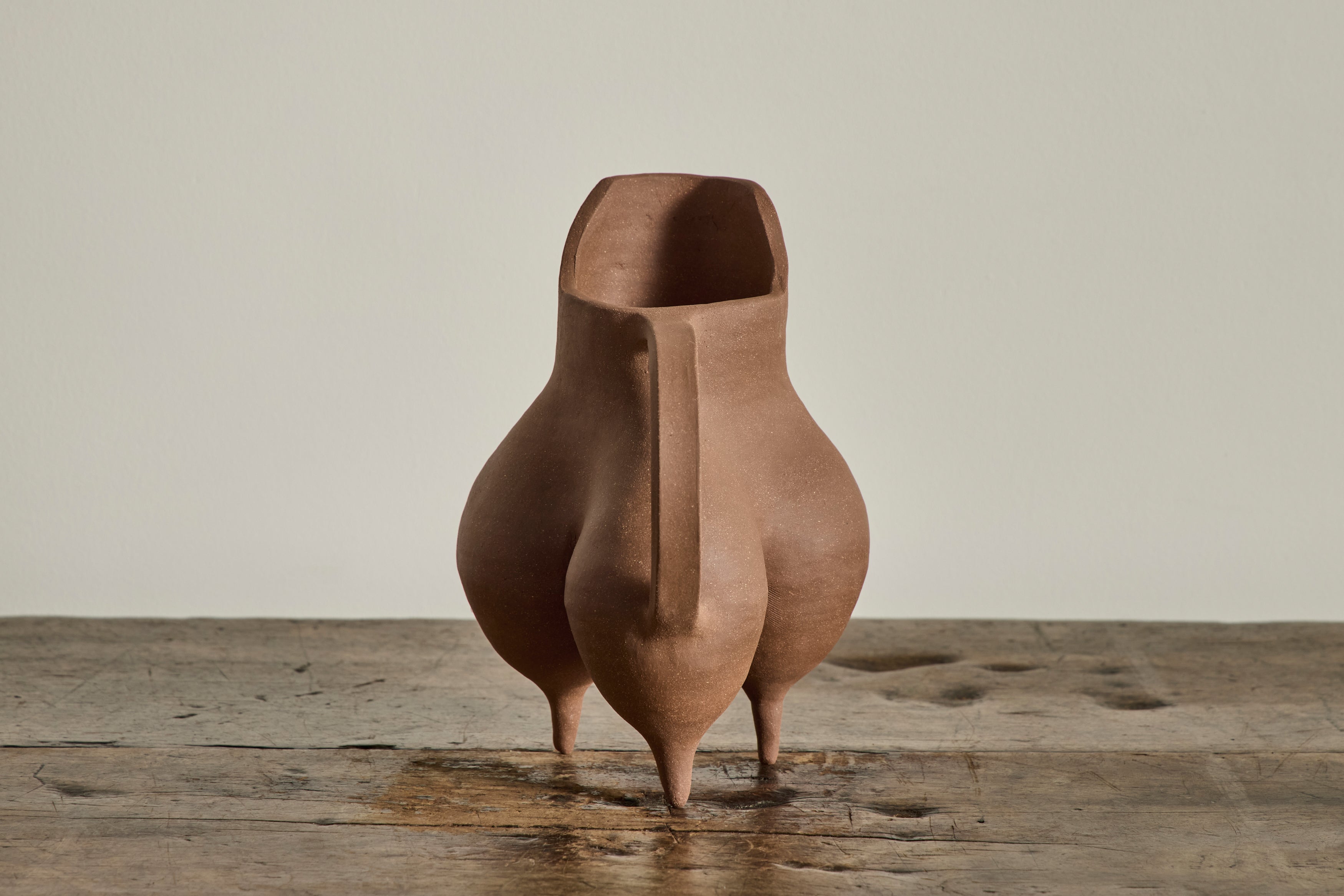 Tripod Pitcher in Red Stone