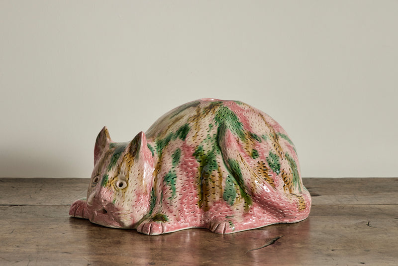 Cat Vessel in Pink