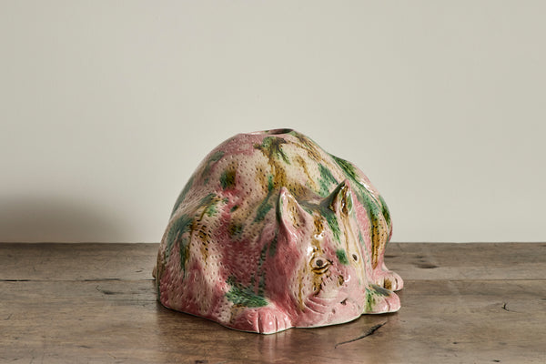 Cat Vessel in Pink