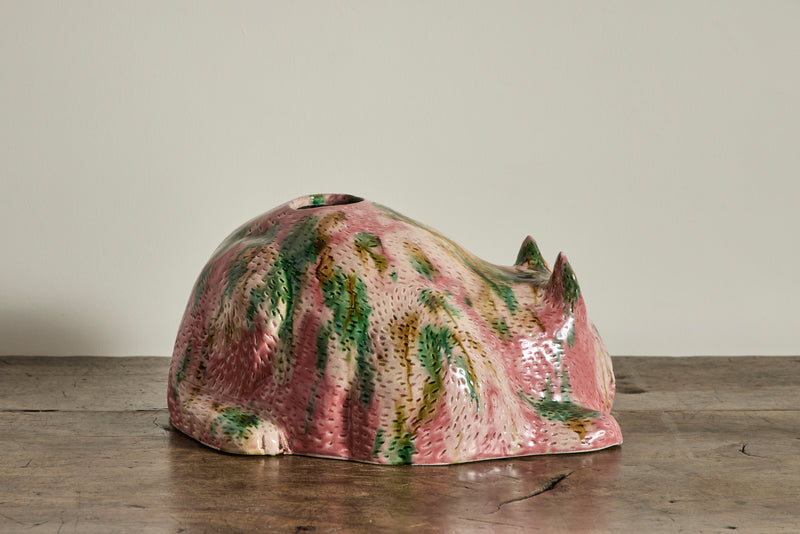 Cat Vessel in Pink