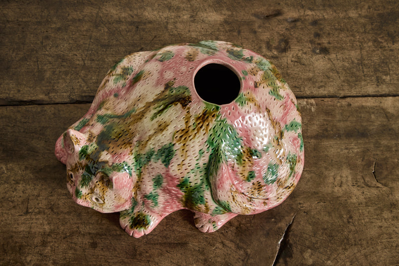 Cat Vessel in Pink