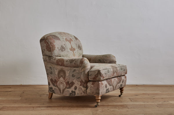 Nickey Kehoe English Roll Arm Chair - In Stock