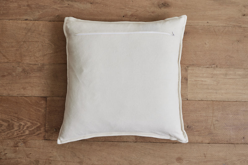 Embroidered Basket Cashmere Pillow