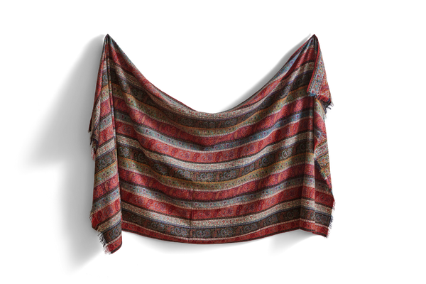 19th Century Paisley Throw