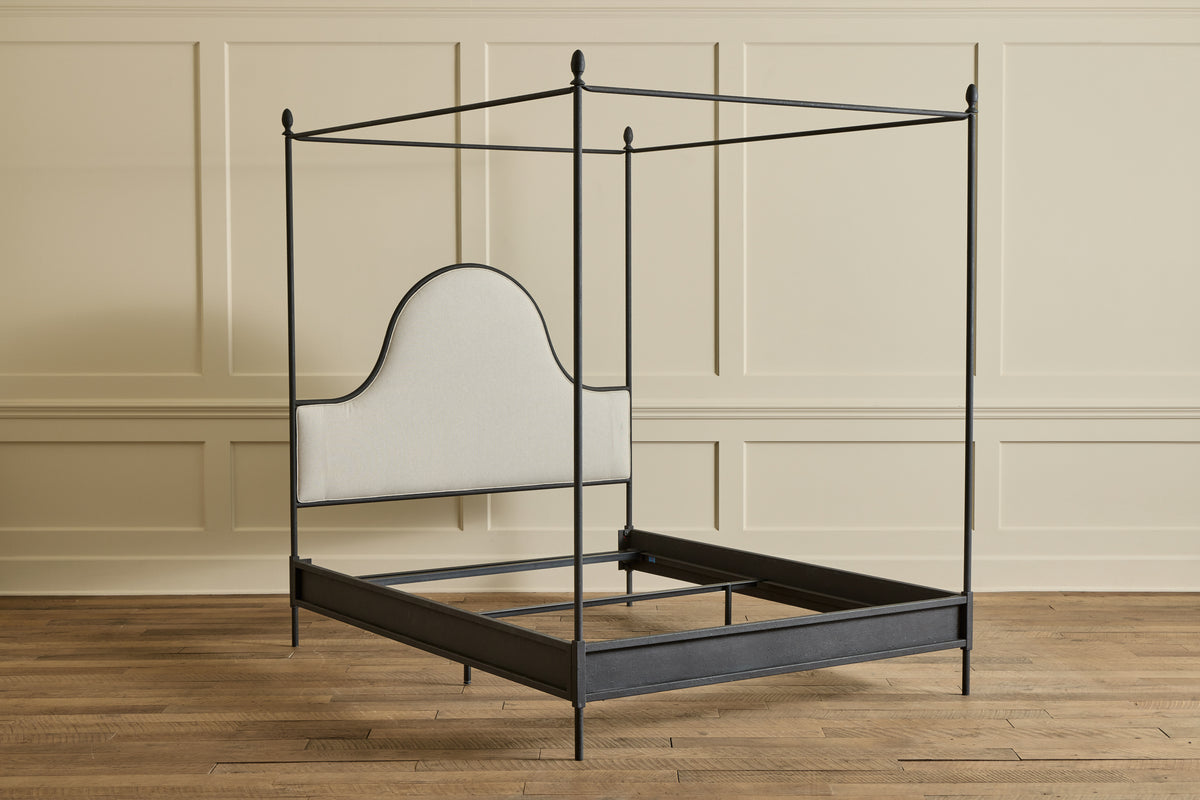 Iron Canopy Bed, Queen