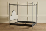 Iron Canopy Bed, Queen