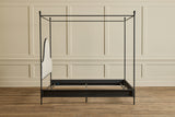 Iron Canopy Bed, Queen
