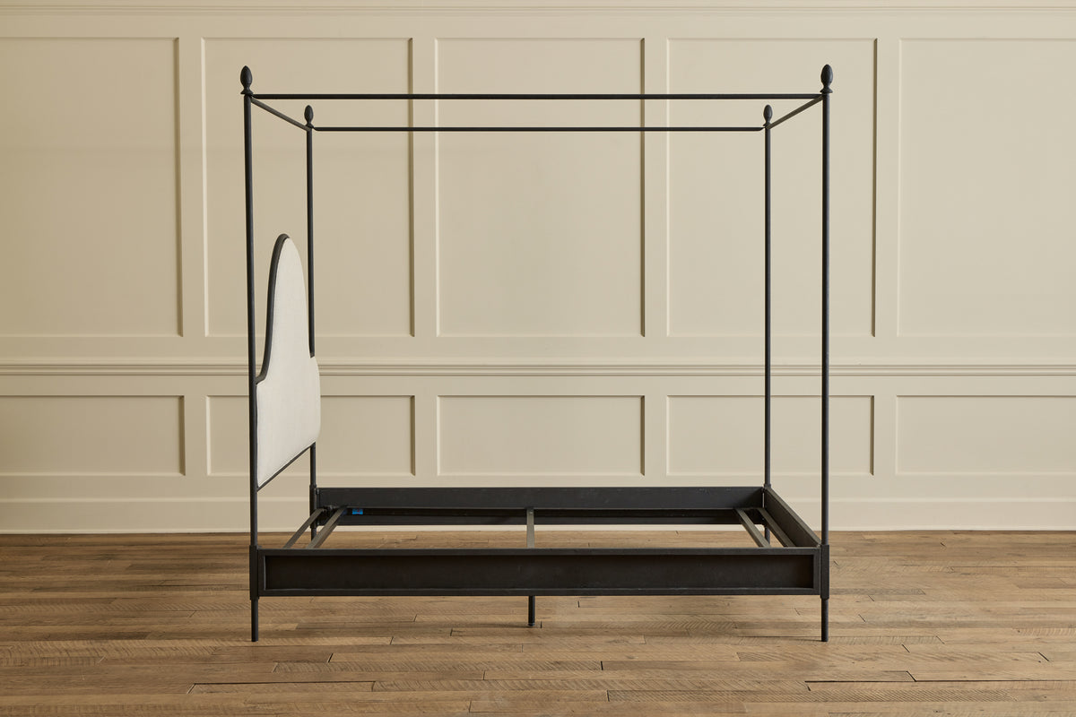 Iron Canopy Bed, Queen