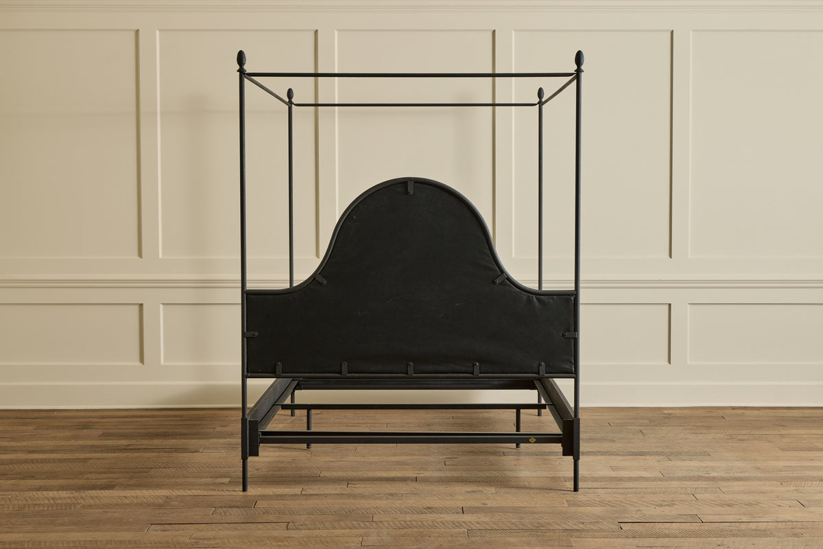 Iron Canopy Bed, Queen