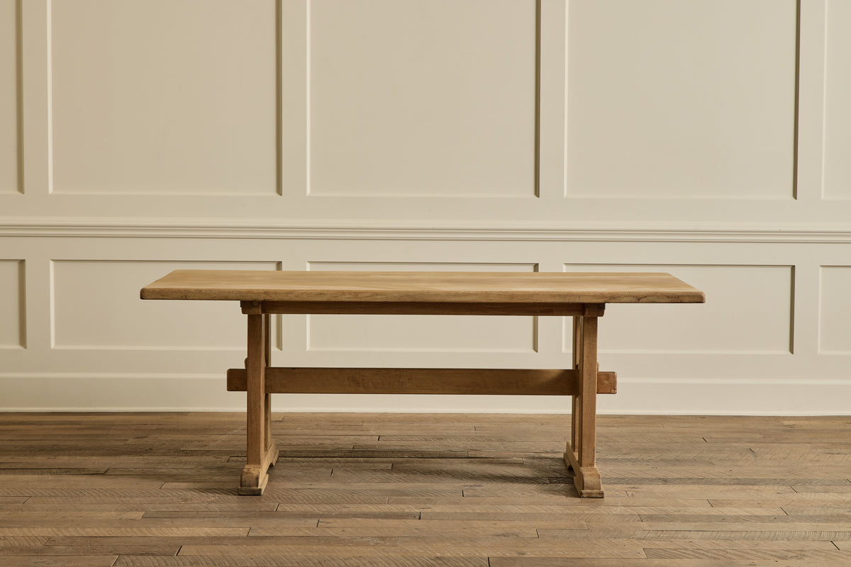 VTG TRESTLE DINING TABLE