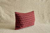 Susan Deliss Pillow in Pomona Plum/Burnt Orange
