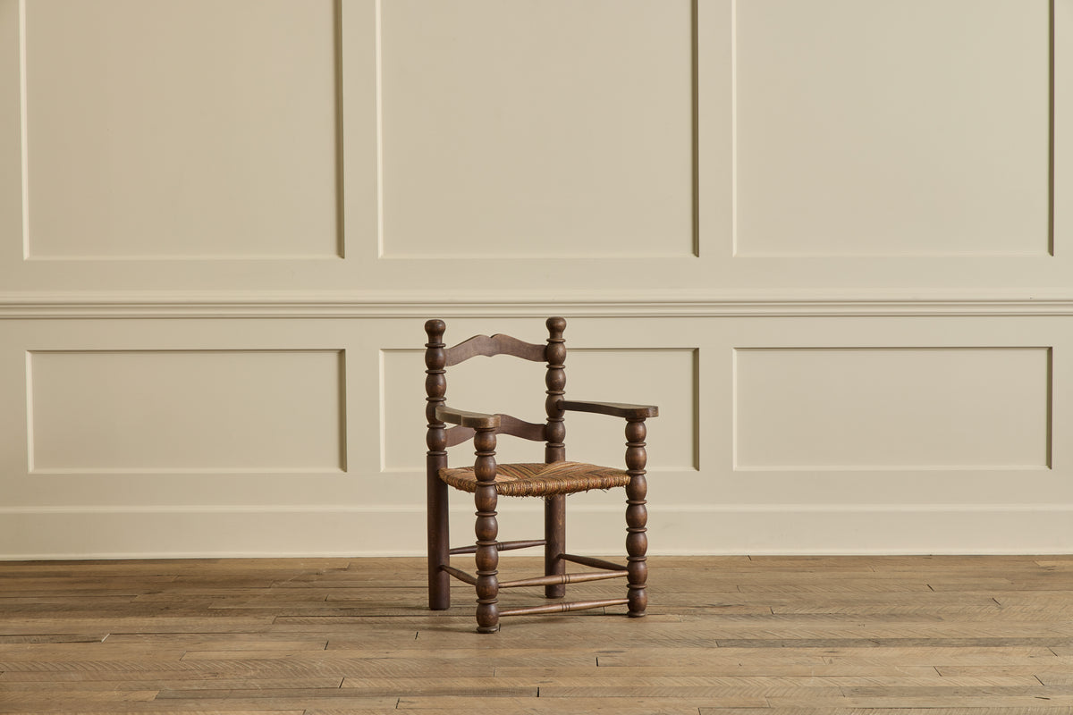 Pair Dudouyt Style Side Chairs