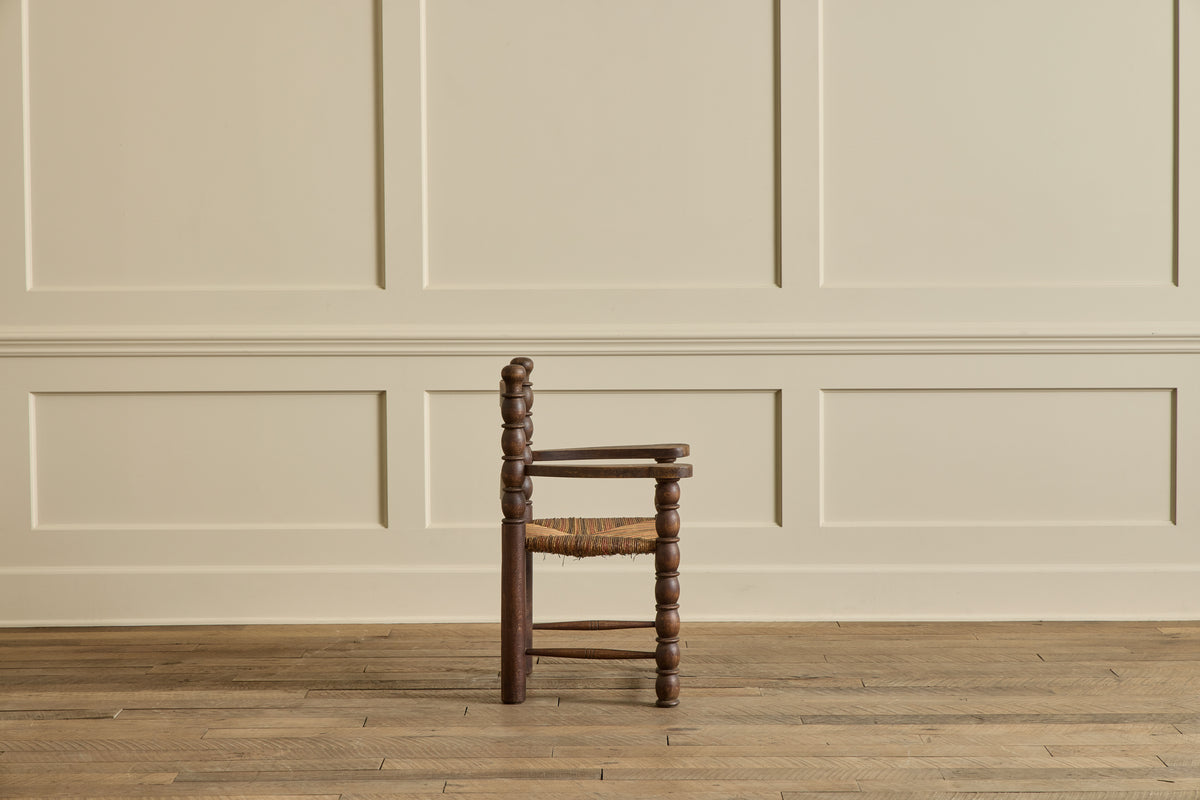 Pair Dudouyt Style Side Chairs
