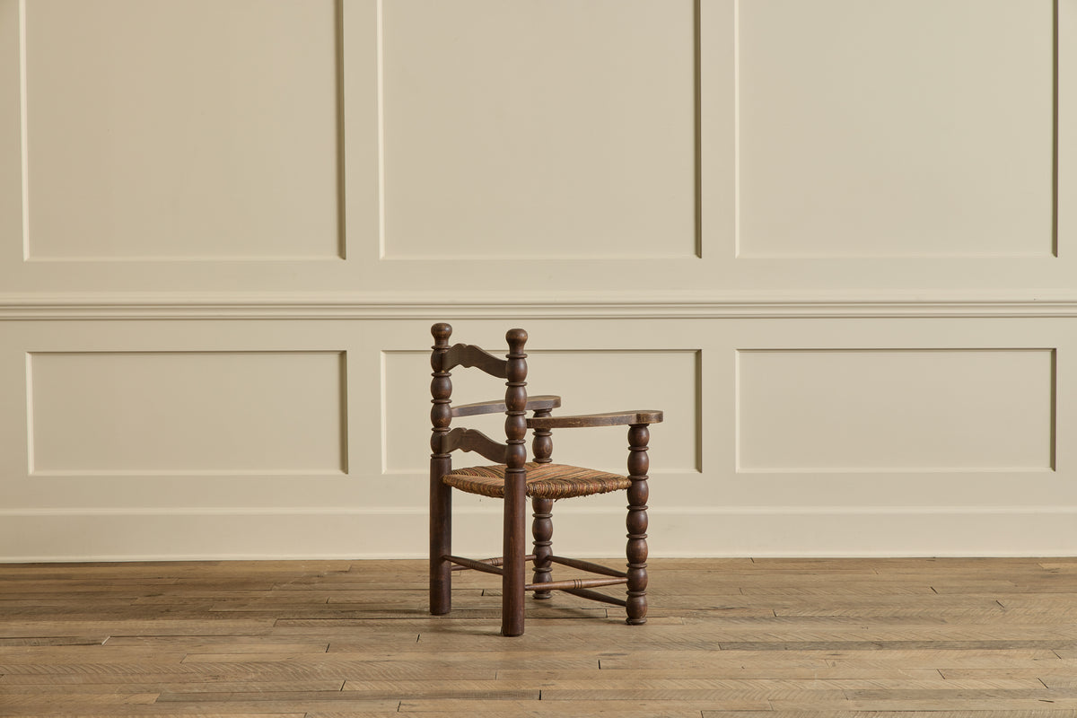 Pair Dudouyt Style Side Chairs