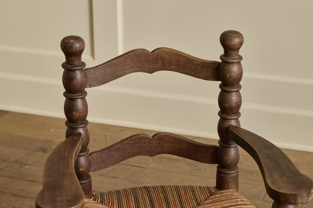 Pair Dudouyt Style Side Chairs