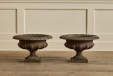 Pair of French Iron Planters