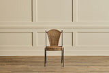 Set of 6 Iron & Wicker Chairs