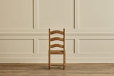 Set of 8 Ladder Back Rush Chairs