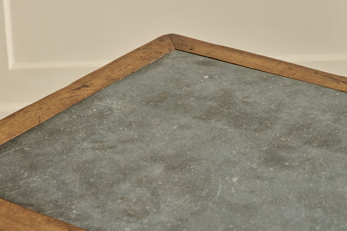 Granite Inlay Side Table
