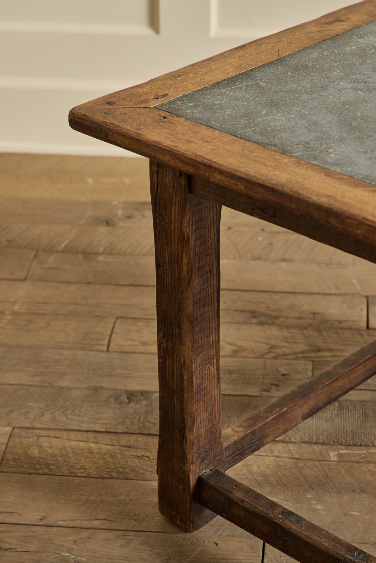 Granite Inlay Side Table