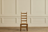 Set of 6 High Back Rush Chairs
