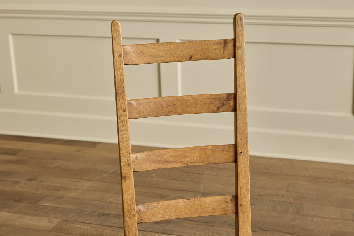 Set of 6 High Back Rush Chairs