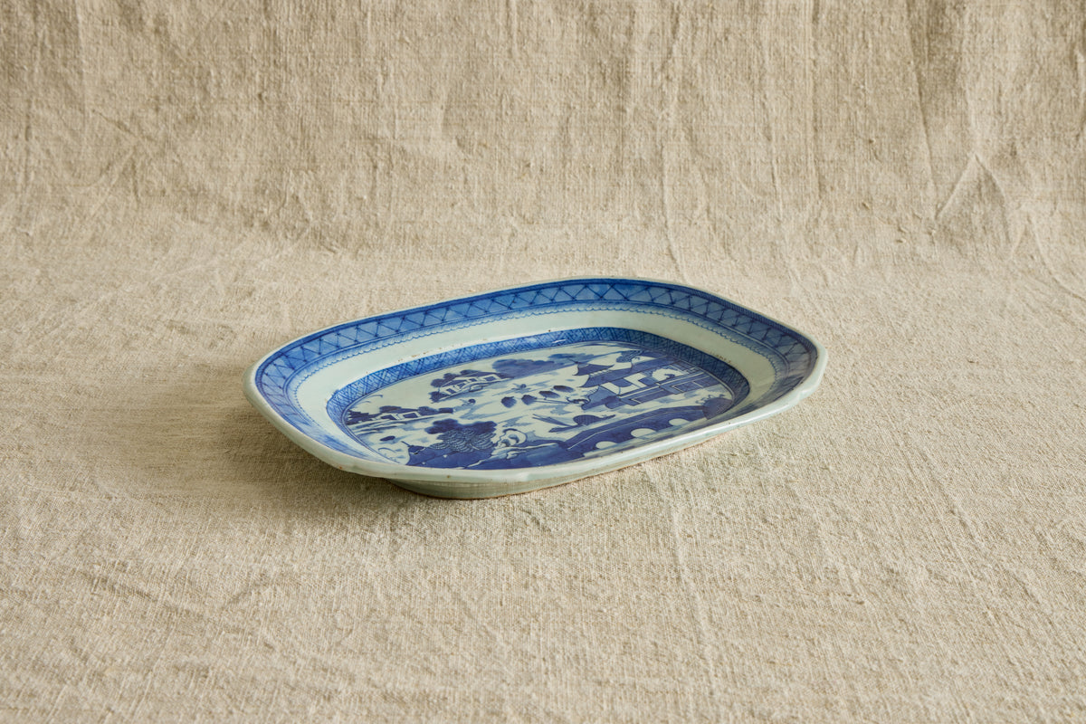 Blue Canton Platter No. 1