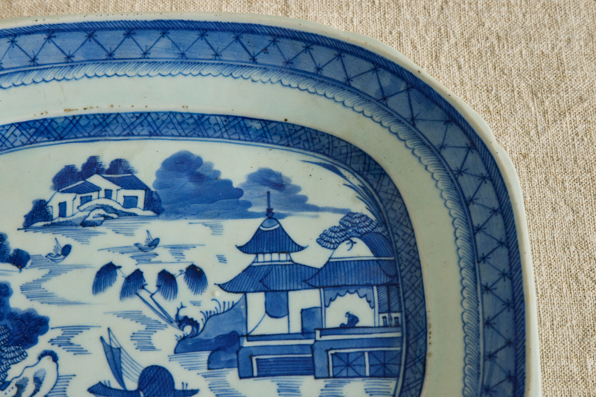 Blue Canton Platter No. 1