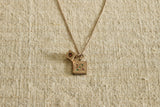 Late 19th Century Jeweled Locket and Cube