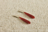 Carnelian and Stone Link Earrings