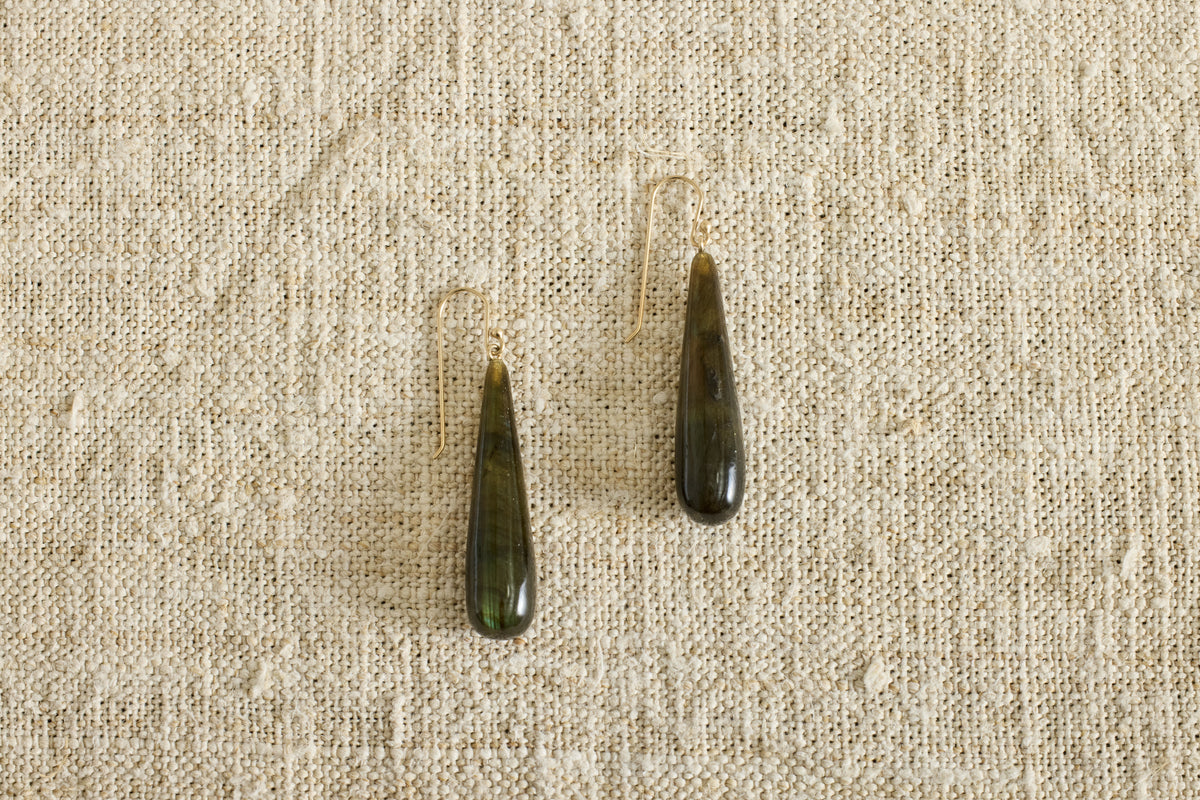 Labradorite Drop Earrings