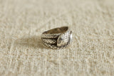 1960's Sterling Silver Georgian Snake Band