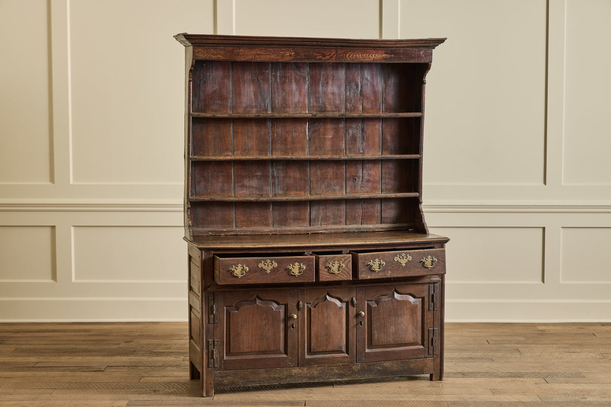 18th Century English Dish Cabinet