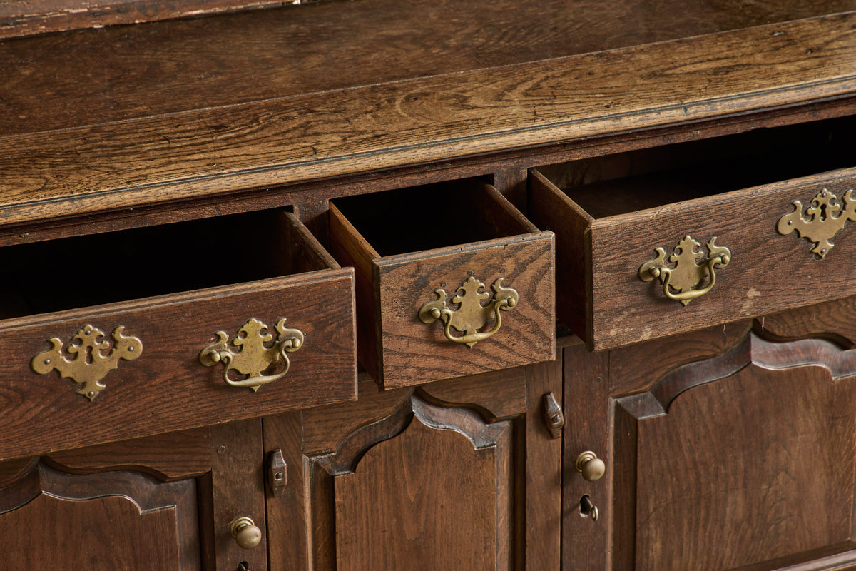 18th Century English Dish Cabinet