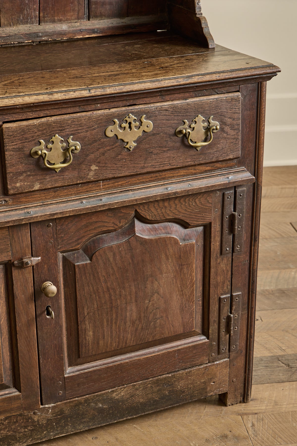18th Century English Dish Cabinet