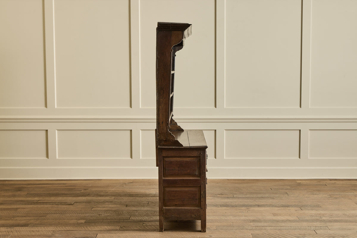18th Century English Dish Cabinet