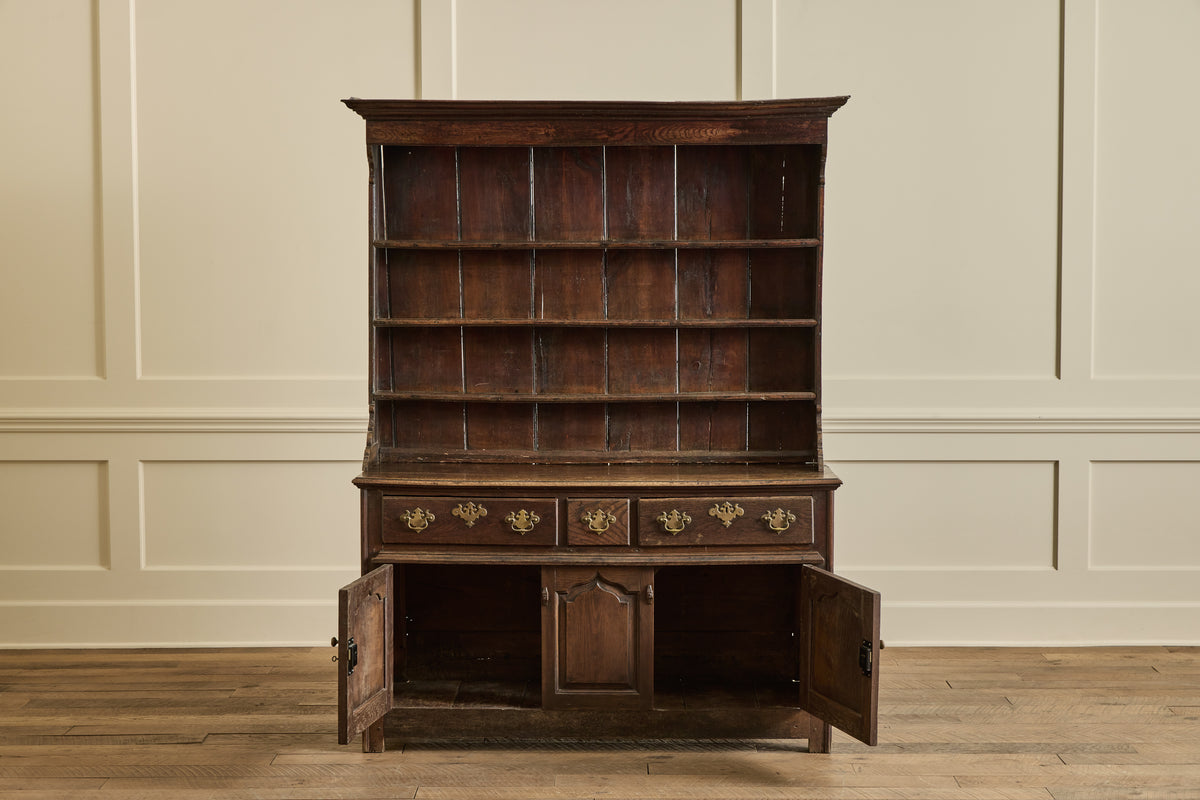 18th Century English Dish Cabinet