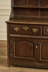 18th Century English Dish Cabinet