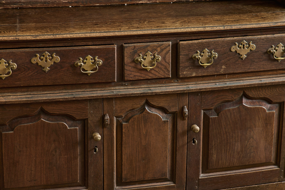 18th Century English Dish Cabinet