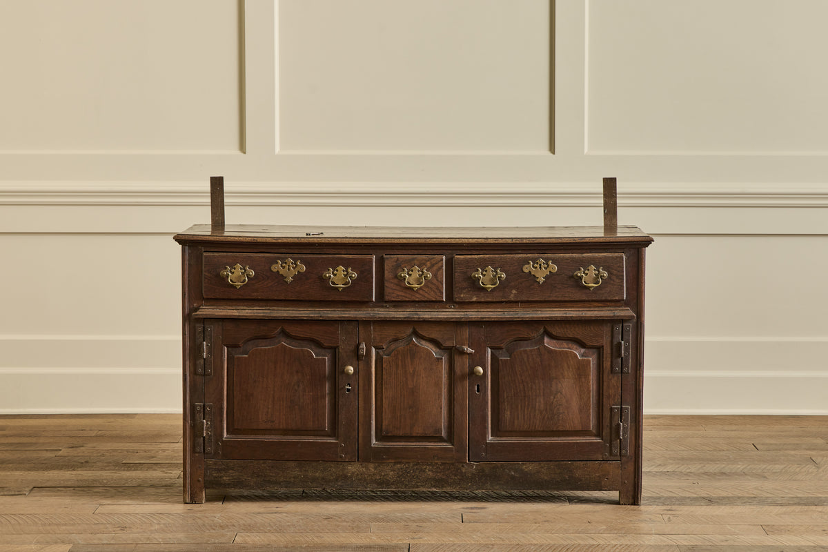 18th Century English Dish Cabinet