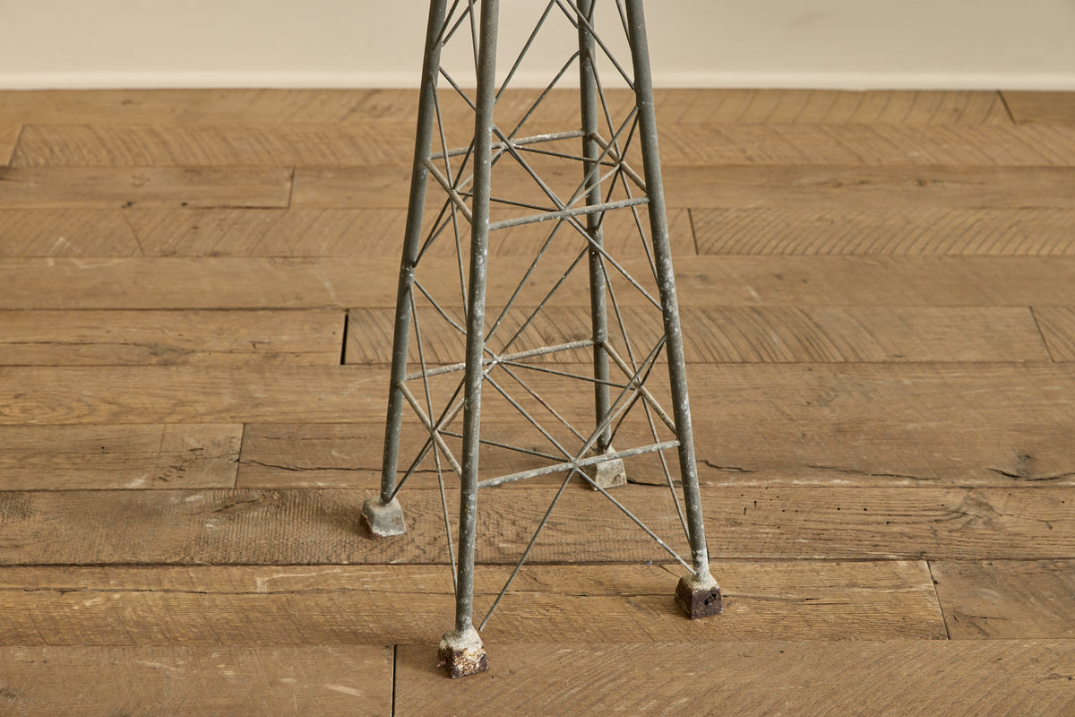1950s Metal Tower Sculpture