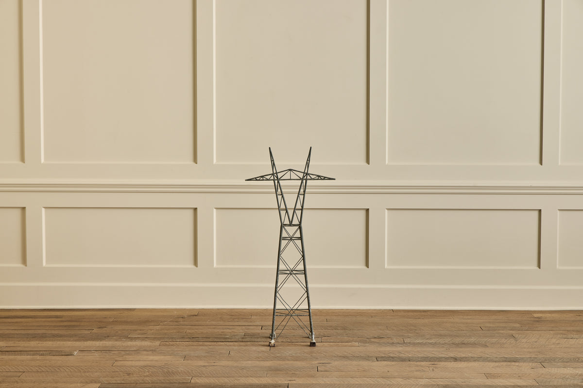 1950s Metal Tower Sculpture