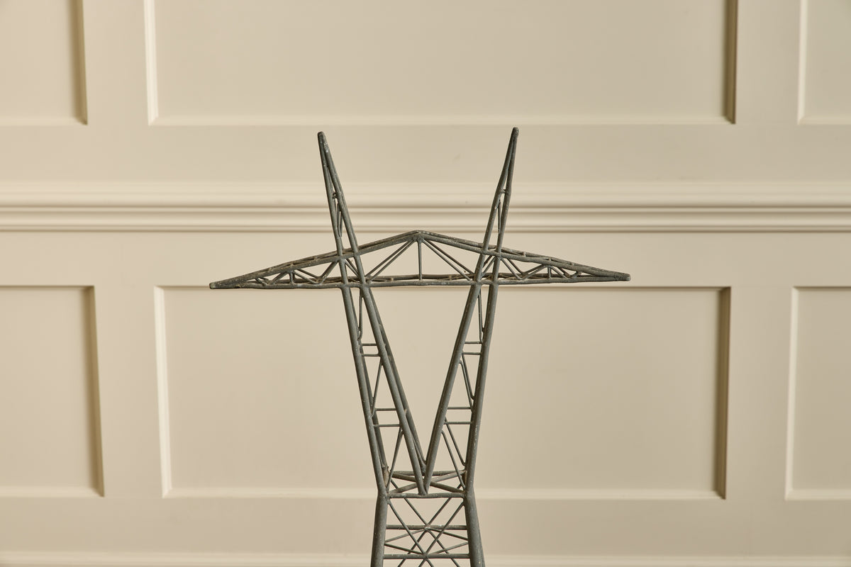 1950s Metal Tower Sculpture