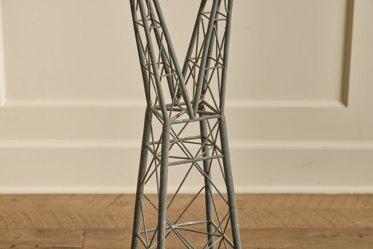 1950s Metal Tower Sculpture