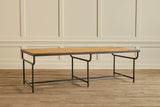 Industrial Iron & Oak Table