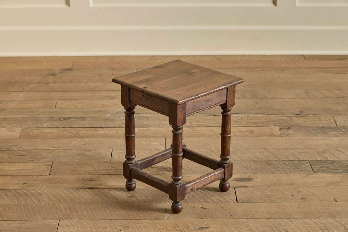 Pair of Oak Stools