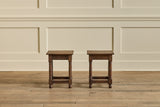 Pair of Oak Stools